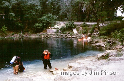  Open water divers at  Royal Springs.   June 17, 1979.