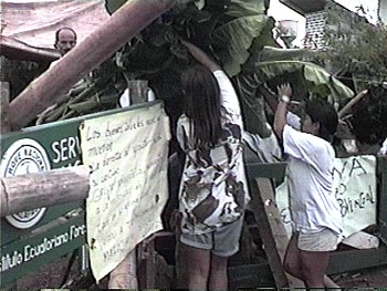 Volunteers and staff brave blockade