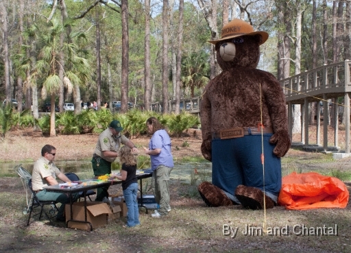  The United States Forest Service with Smokey Bear display at the 2012 Wildlife Heritage & Outdoors Festival   St. Marks National Wildlife Refuge
