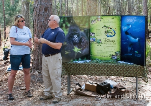  Disney Worldwide Conservation Fund display at the 2012 Wildlife Heritage & Outdoors Festival   St. Marks National Wildlife Refuge