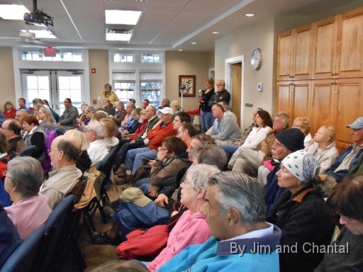  Audience listens to Brooke Pennypacker   Saint Marks National Wildlife Refuge