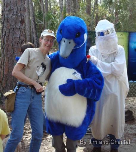  Chantal Blanton, the Blue Goose and Jim Pinson   Saint Marks National Wildlife Refuge