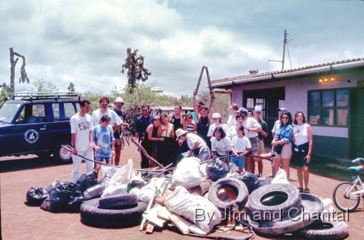  Results of a beach cleanup at the Charles Darwin Research Station