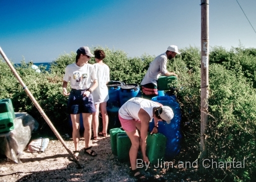  Water supplies at the Espanola camp