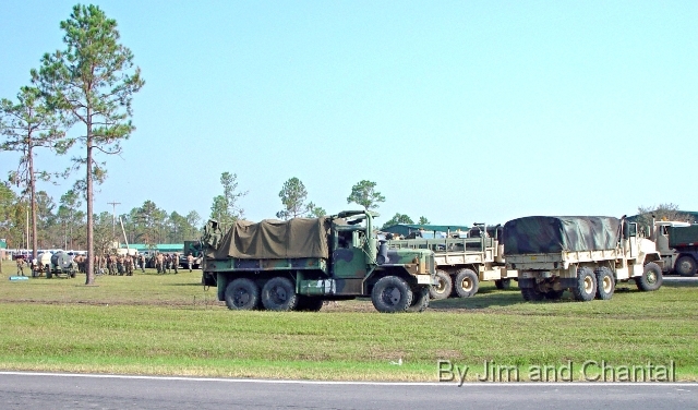  National Guard mobilizes Hurr. Katrina relief in Kiln, Miss.