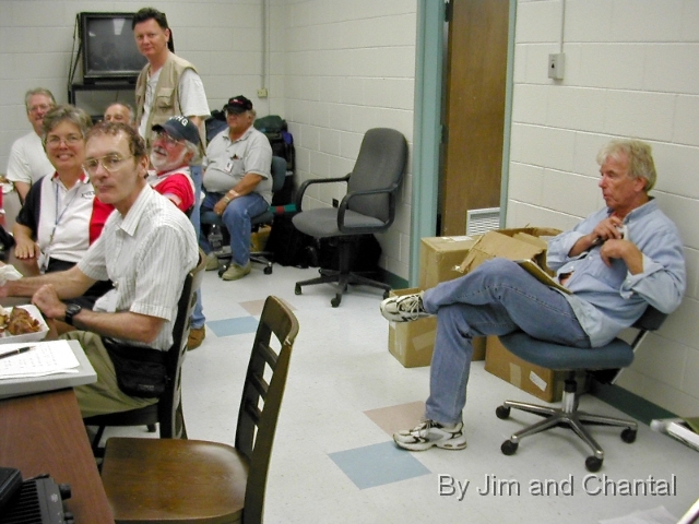  Florida radio team (part), emergency response briefing   9-11-05 in Hancock Co., Mississippi Emergency   Operations Center.